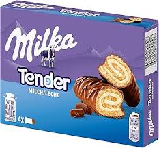 Milka Tender Cake Bars 148g , hạn 28/2/2026, thùng 12ks