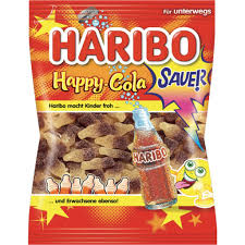 Haribo Happy Cola Sour, 175 g- hạn 4/2026