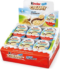 Kinder Creamy Milky & Crunchy 24x19g- hạn 31/8/2026