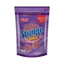 Oishi Sponge Crunch Purple Yam 100g
