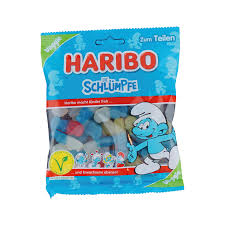Haribo 175g schlumpfe smoule- hạn 5/2026