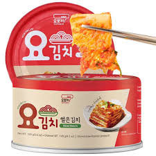 Yokimchi Original Sliced Kimchi 160g- hạn 5/2027 màu đỏ