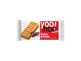 Yoohoo! waffle s kakaovou náplní 12x50g- hạn 20/8/2026