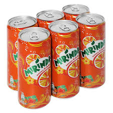 Mirinda Pomeranč 24x330ml- hạn 11/2026