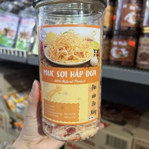 Linh Chi Food Mực Sợi Hấp Nước  500g-hsd 4/7/2027