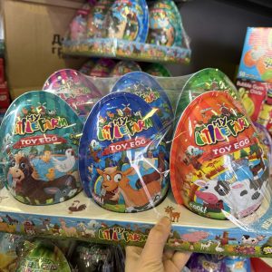 My litter farm – maxi plastové vejce 4v1 20g/13.5cm- bịch 6ks