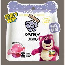 Disney Lotso Grape Peeling Gummy 68g- hsd 2/10/2026