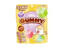 Ennjoi Assorted Fruit Amber Cube Gummy 50g- hsd 12/2/2027