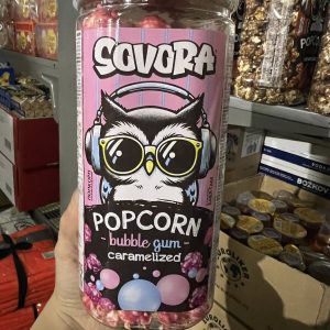 Sovora Popcorn Karamel Tube 160g Bubblegum -hsd 5/2/2027