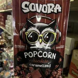 Sovora Popcorn Karamel 90g Chocolate -hsd 5/2/2027