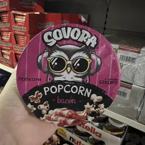 Sovora popcorn cup 20g Bacon-hsd 5/2/2027