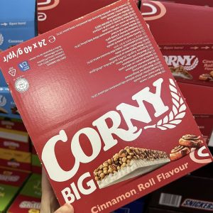 CORNY CINNAMON ROLL FLAVOUR 24x40g -hsd 27/5/2027
