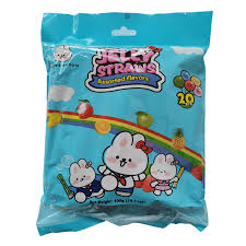 Jelly Straws Assorted flavors 400g- hạn 11/2027