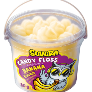 CUKROVÁ VATA 30g banán