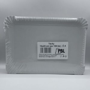 Đĩa Giấy bịch to Tacky 100ks - 16cm x 23cm