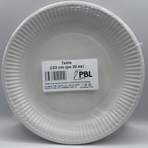 Đĩa Giấy Tròn 20ks x 23cm