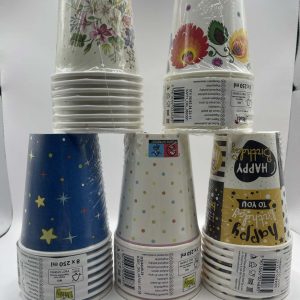 Cốc Giấy 8ks x 250ml