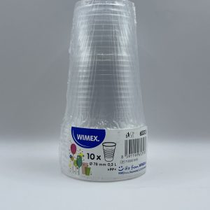 Cốc Nhựa Wimex 10x0,3L