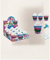 Jimmy Fox Cupcake Lollipop s kyselým práškem 12ks, hsd 08/2027