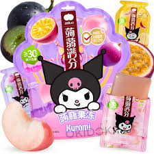 Kuromi Mixed Flavor Konjac Jelly 320g- hsd 30/8/2026