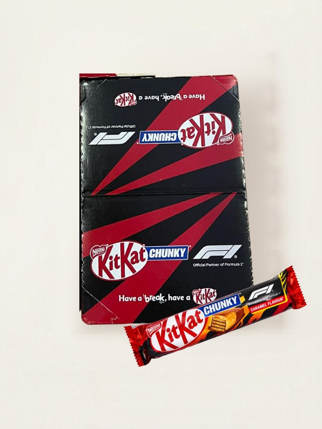 KitKat chunky Caramel F1 edition 40g 24ks, hsd 1/2027