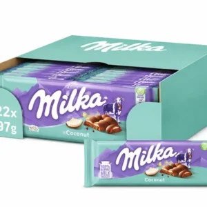 Milka Bubble Coconut 97g 12ks, hsd 12/2026