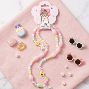 Sada náhrdelník a náramek pro děti 12ks - různé druhy