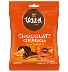 Wawel Chocolate Orange Jelly Pastilles 12x165g