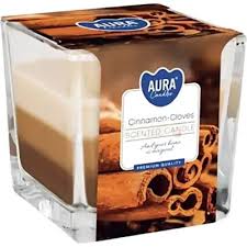AURA  Svíčka Cinnamon – Cloves 6x170g