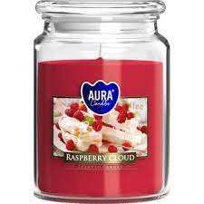 Aura Candles Raspberry cloud 6x500 g