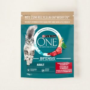 Purina ONE Adult 750g Hovězí pro dospělé kočky 6ks, hsd 8/2027