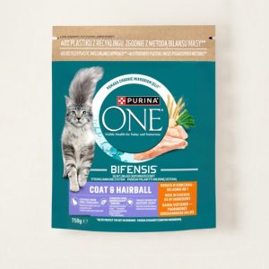 Purina ONE COAT&HAIRBALL 750g kuřecí maso 6ks, hsd 8/2027