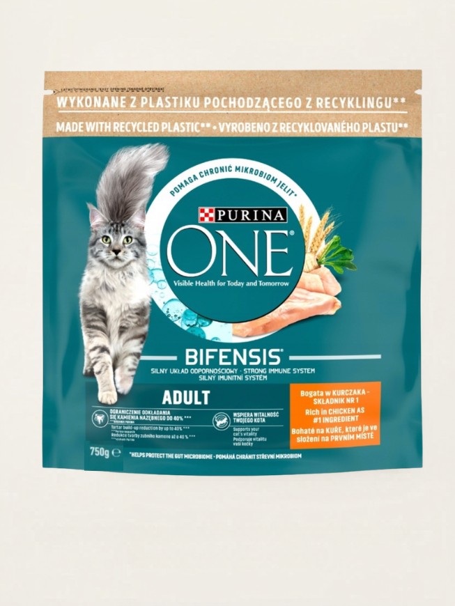 Purina ONE ADULT 750g kuřecí maso 6ks, hsd 8/2027