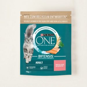 Purina ONE Adult 750g Losos pro dospělé kočky 6ks, hsd 8/2027