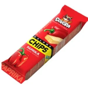 Sovora chips XXLong Paprika 50g 20ks - hsd 03/27