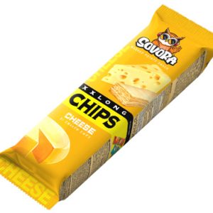 Sovora chips XXLong cheese 50g 20ks - hsd 03/27