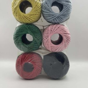 Dây cuộn mix màu Bavlneny provazek A4551 - 6ks X 26kc