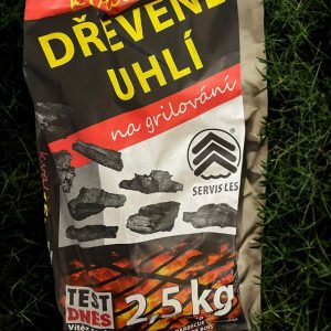 Dřevěné uhlí na grilování 2,5kg