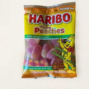 Haribo Happy Peaches 100g, hsd 01/2027