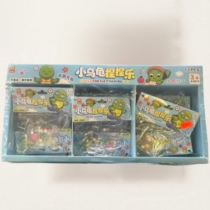 Mačkací hračka Little Turtle 12ks - různé druhy