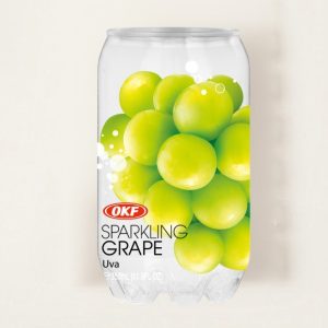 OKF Sparkling Grape Drink 350ml 24ks, hsd 01/2028