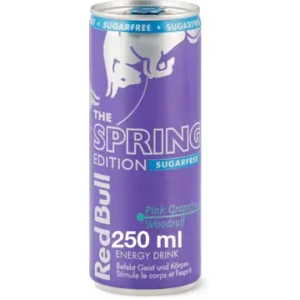 Red Bull s příchutí grepu a květinových tónů Bez cukru 250 ml 24ks, hsd 02/2027