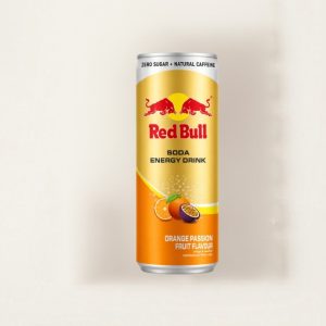 Red Bull Zero Sugar Orange & Passion Fruit v 250ml 24ks, hsd 06/2027