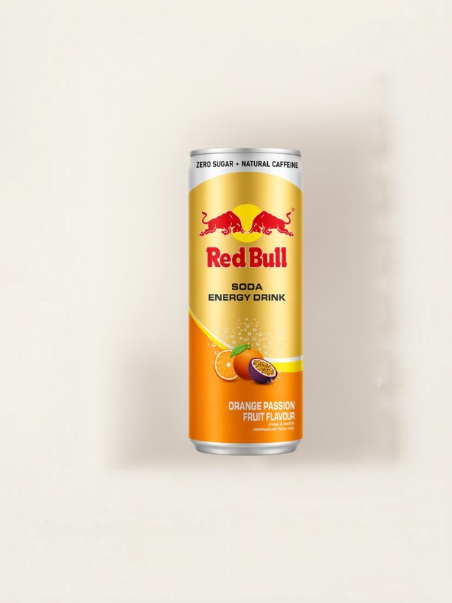 Red Bull Zero Sugar Orange & Passion Fruit v 250ml 24ks, hsd 06/2027
