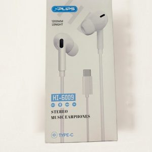 Drátové sluchátka Stereo Type-C 12ks