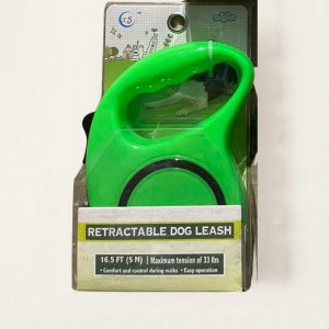Vodítko pro psy 5m - zelená barva