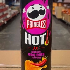 Pringles smokin BBQ RIBS flavour 165g x 19ks han 8/2027