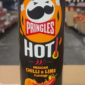 Pringles mexican  chilli-lime flavour 165gx 19ks  han 8/2027