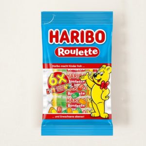Haribo Roulette želé bonbóny 200g, hsd 04/2027