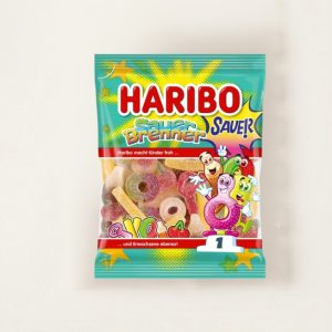 Haribo Sauer Brenner želé bonbóny 200g, hsd 04/2027